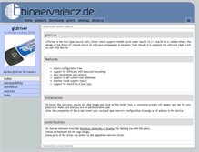 Tablet Screenshot of gtdriver.binaervarianz.de